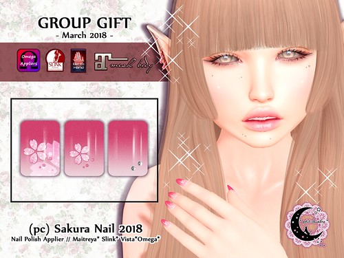 (pc) Sakura Nail 2018 [Group Gift / Mar 2018]