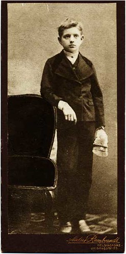 Sibelius som skolpojke år 1876