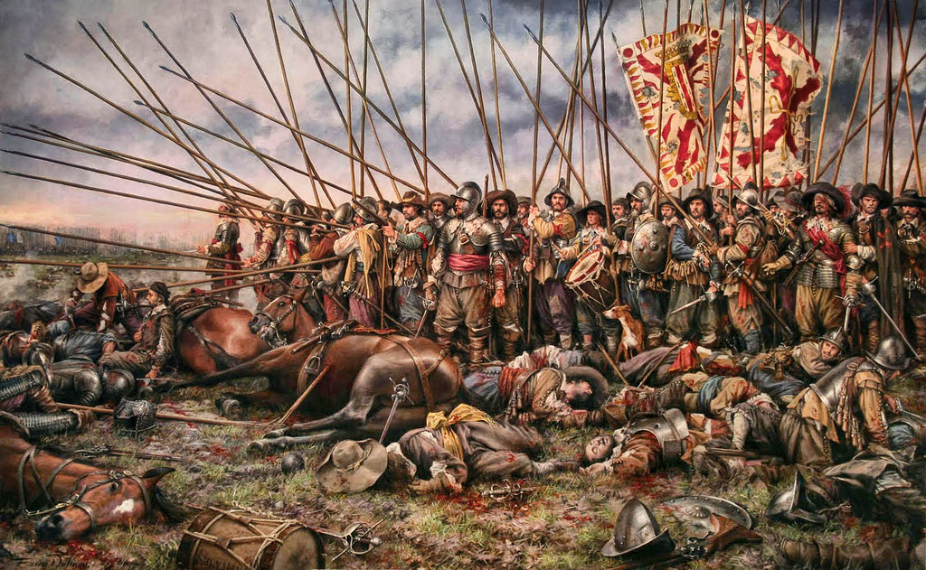 The Battle of Rocroi (1643) by Augusto Ferrer-Dalmau
