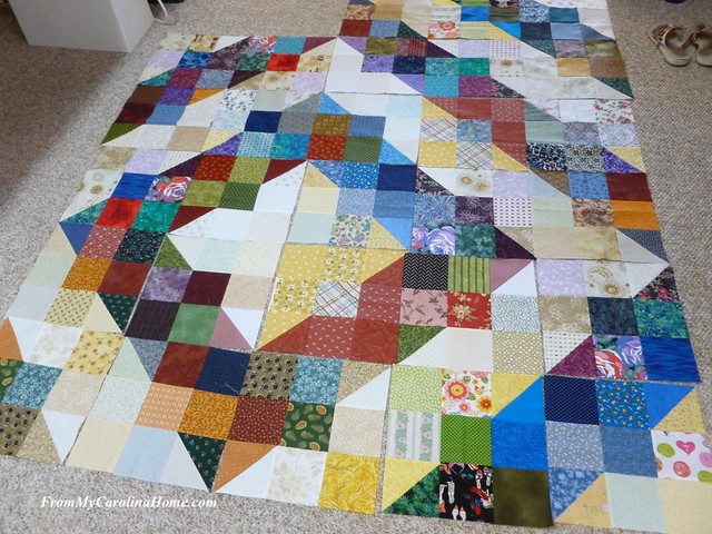 California Fire Quilt Project at From My Carolina Home