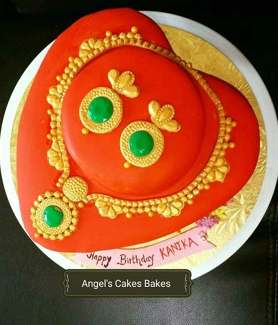 Jewelry Cake by Jyoti Kumbhar of Angel's Cakes Bakes