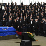 President Tusk attends the European Ceremony of Honour for the former German Chancellor Helmut Kohl