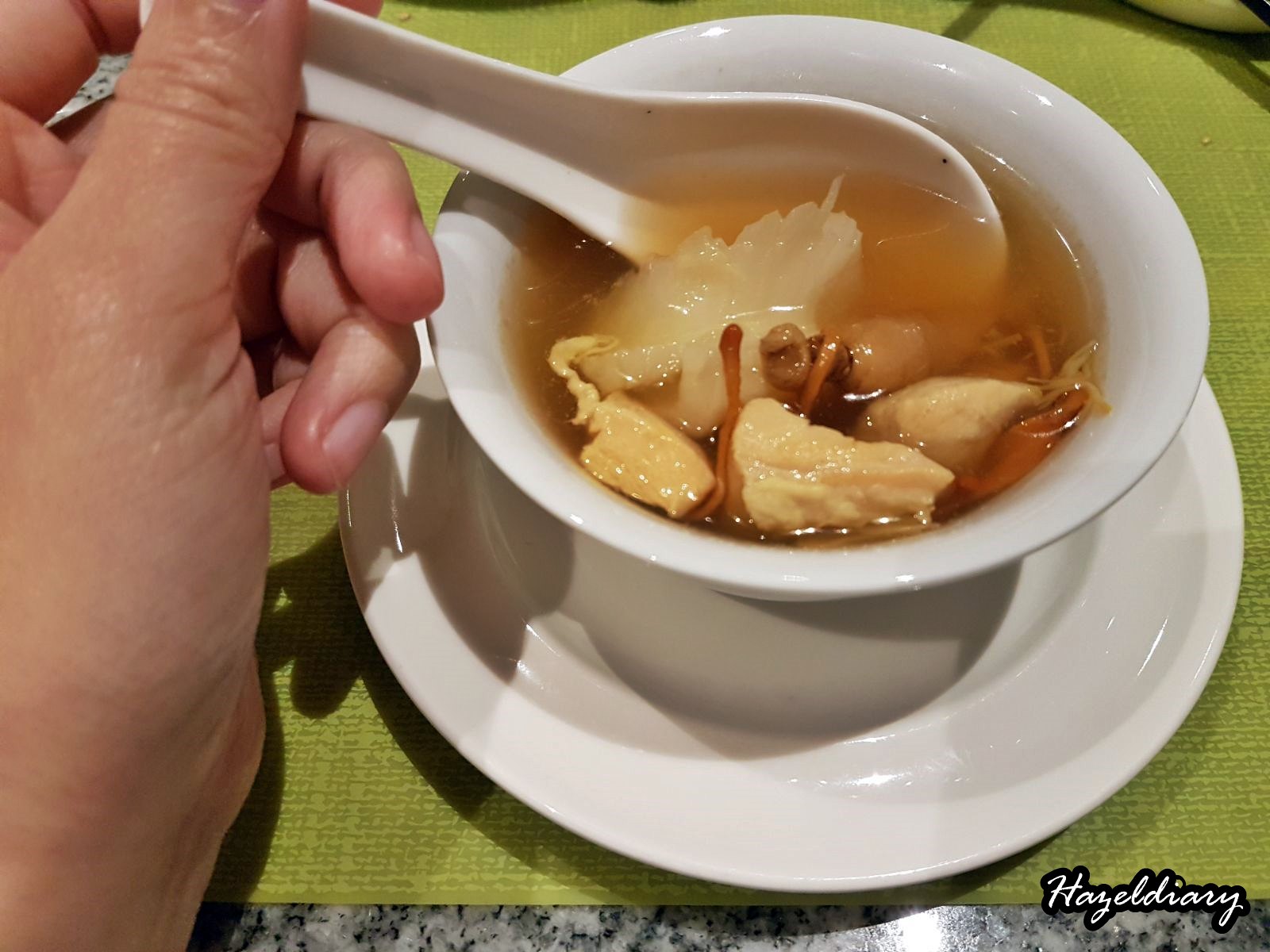 Ellenborough Market Cafe- Double-boiled soup