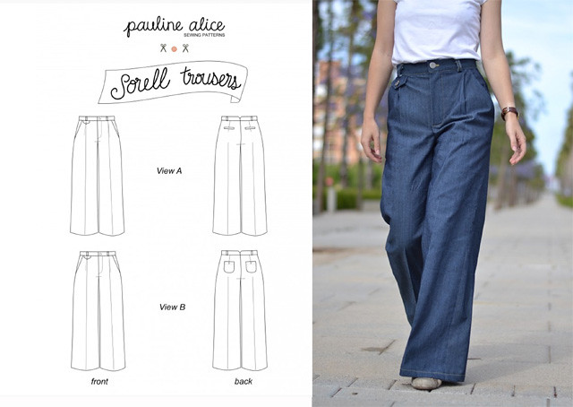 Sorell trousers pattern