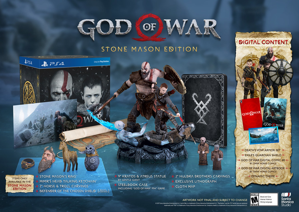 God of War (PS4) Stone Mason Edition