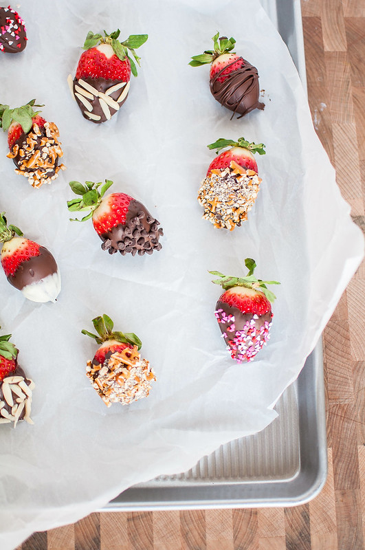 Fancy Ass Chocolate Dipped Strawberries 
