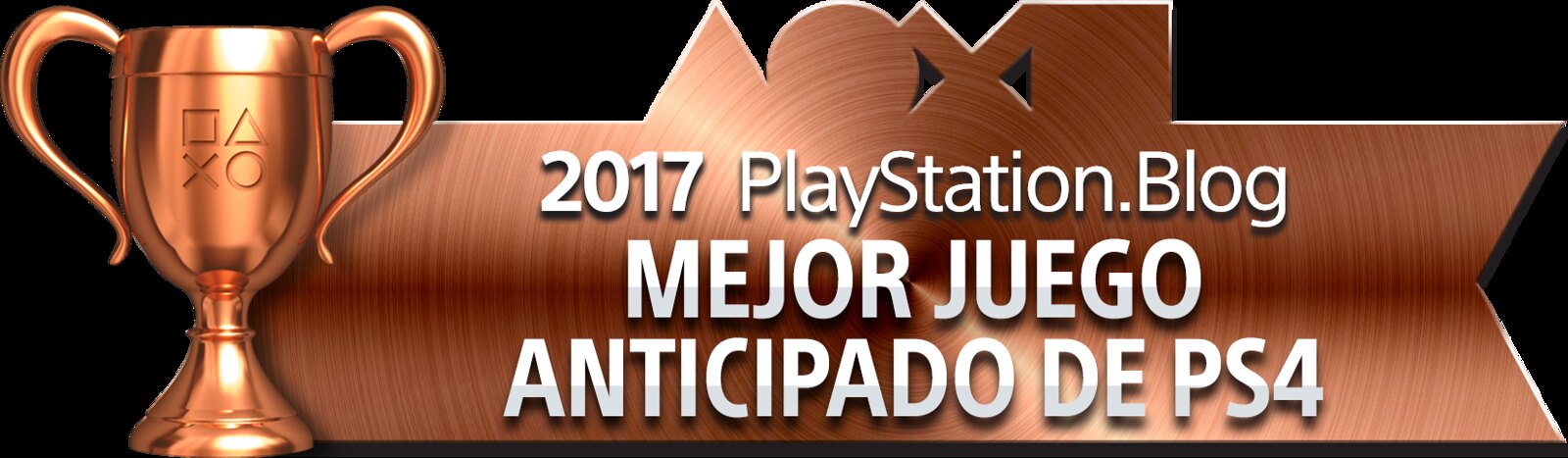 PlayStation Blog Game of the Year 2017 - Most Anticipated PS4 Title (Bronze)