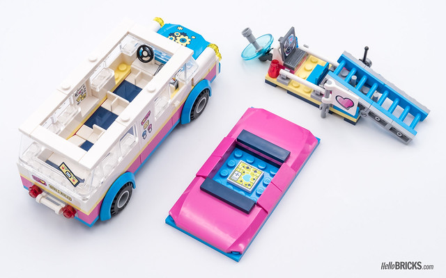 REVIEW LEGO Friends 2018 - LEGO 41333 Olivia's Mission Vehicle 3