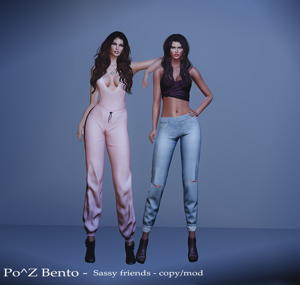 New Release – Famale Bento pose – Sassy Friends