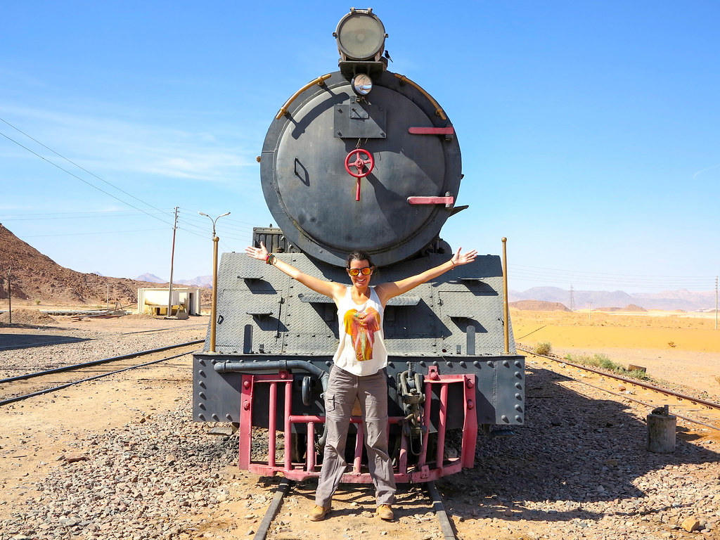 Estación de tren en Wadi Rum