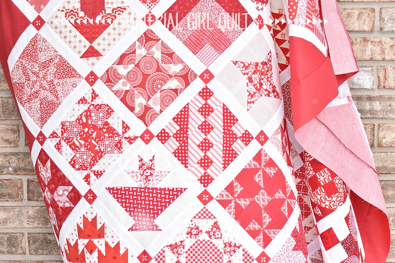 Farmer's Wife Quilt by Amanda Castor of Material Girl Quilts