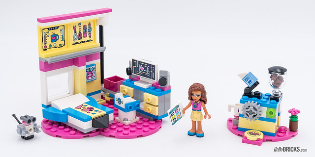 REVIEW LEGO Friends 2018 - LEGO 41329 Olivia's deluxe Bedroom
