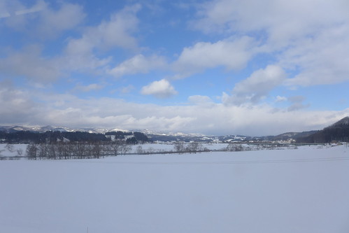 陸羽西線 rikuuwestline 車窓 window 雪 snow 山形県戸沢村 tozawayamagata