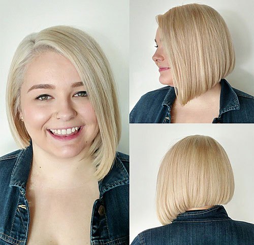 Stylish & Sassy Hairstyle Bobs for Round Faces