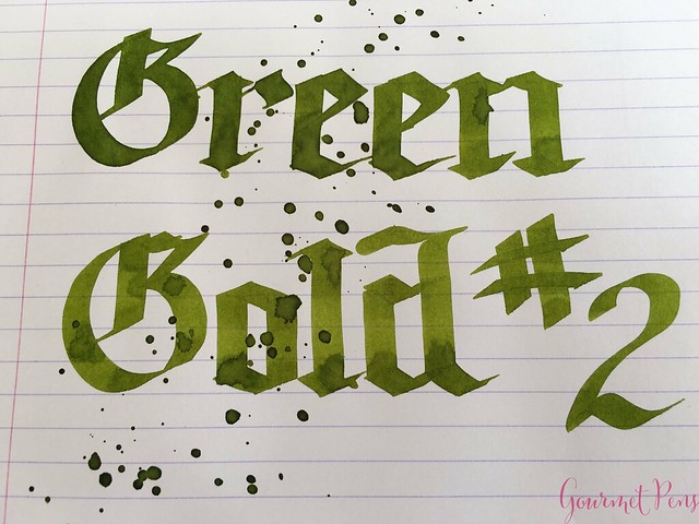 Ink Shot Review KWZI Green Gold #2 @AppelboomLaren 6