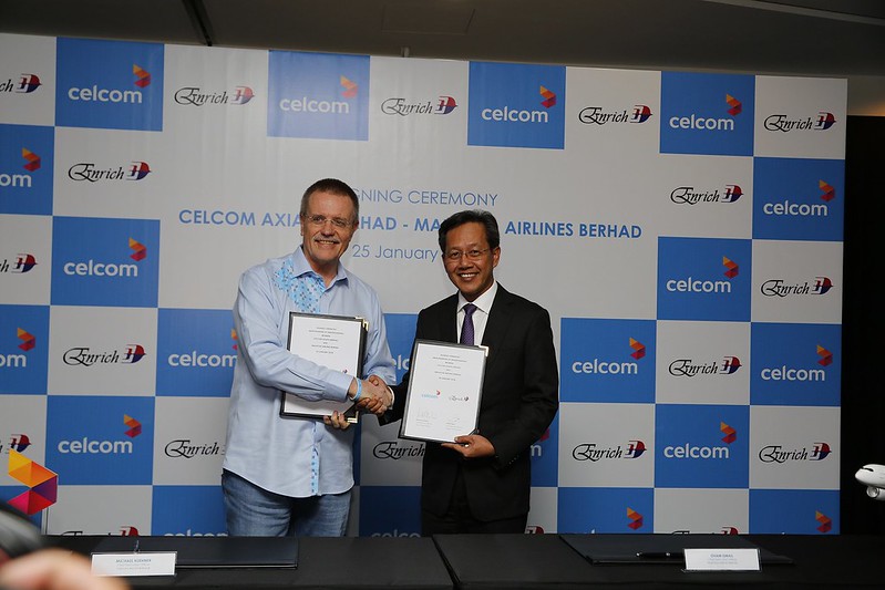 Kerjasama Celcom & Malaysia Airlines Tambah Baik Gaya Hidup Digital