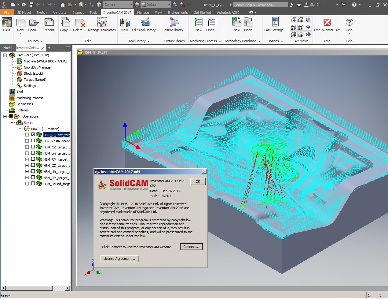 Programming with InventorCAM 2017 SP2 Multilang for Autodesk Inventor x64 full