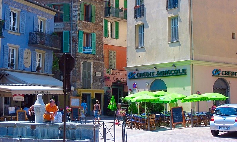 French Italian villages near Monaco