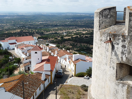Évora Monte – kam až oko z věže dohlédne, všude to pravé Alentejo