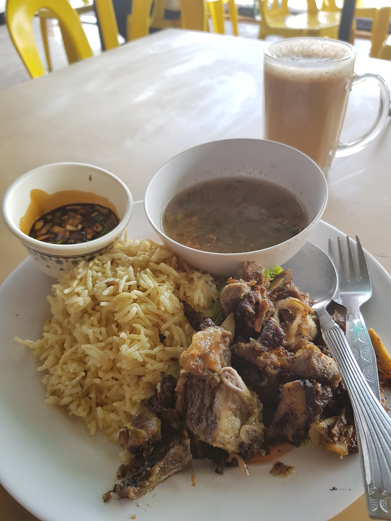 Nasi Kambing Harimau Nangis w/Rice $12 @ Restoran Sup Subang Masjid