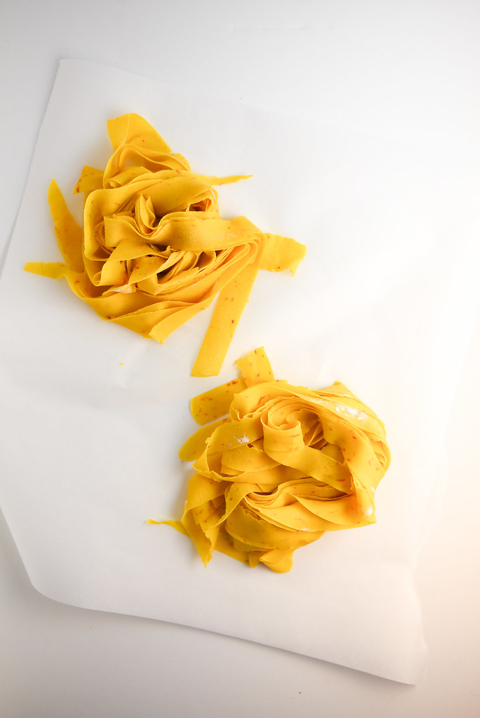 Saffron Pasta with Spiced Butter | Things I Made Today