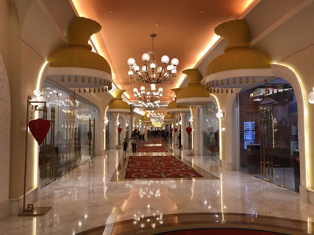 OKADA hotel shops area