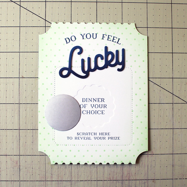 Lizzie Jones Do You Feel Lucky Card 5