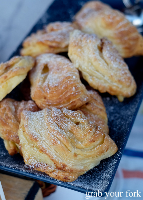 Sfogliatelle by Cannoli Brothers at Southside Farmers Market in Canberra