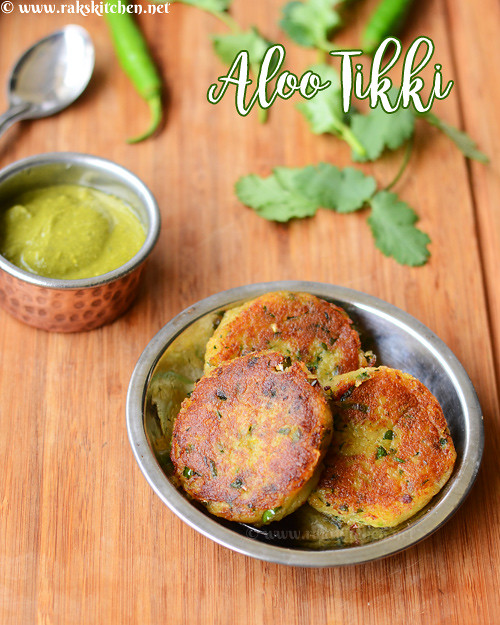 Aloo tikki recipe, make aloo tikki | Raks Kitchen | Indian ...