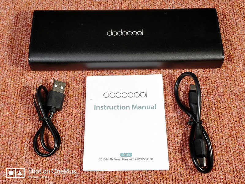 dodocool モバイルバッテリー US  PD 開封レビュー (4)