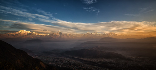 annapurnas himalayas nepal pokhara sarangkot sunrise westerndevelopmentregion