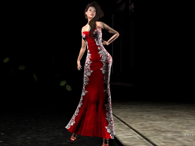 **SD**Elisabec Red Gown