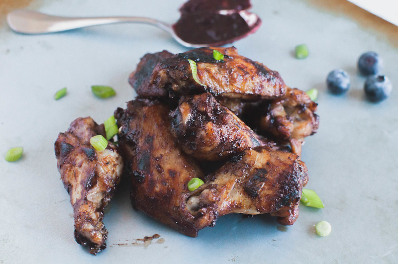 Blueberry BBQ Wings 