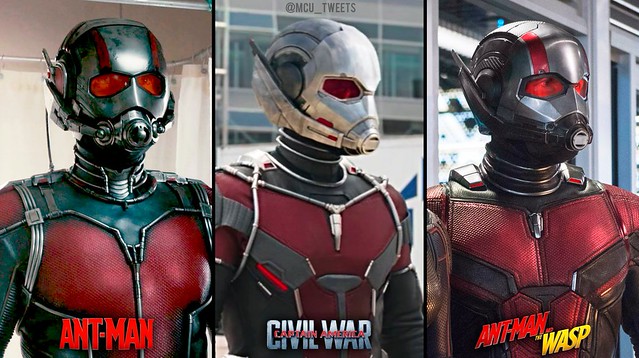 Ant-Man Suit Evolution!