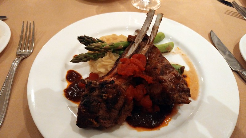 The Rack of Lamb that Chris ordered