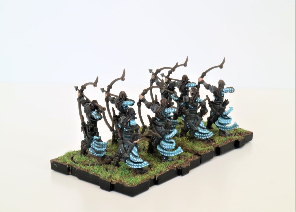 Runewars Miniatures Blue Spruce Archers Back
