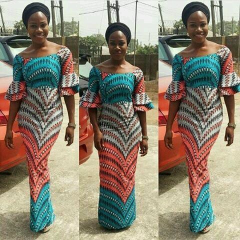 Sweetest Ankara Gown Styles in Nigeria 2018 - Fashionre