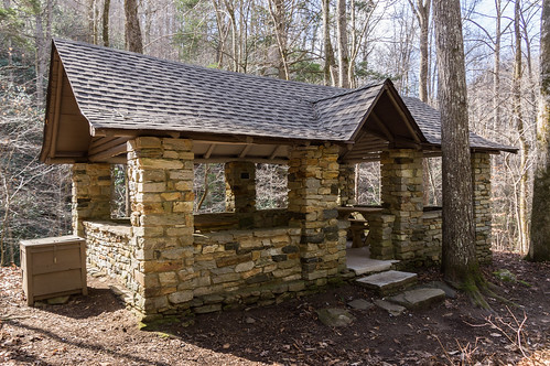 Stone picnic shelter - 1