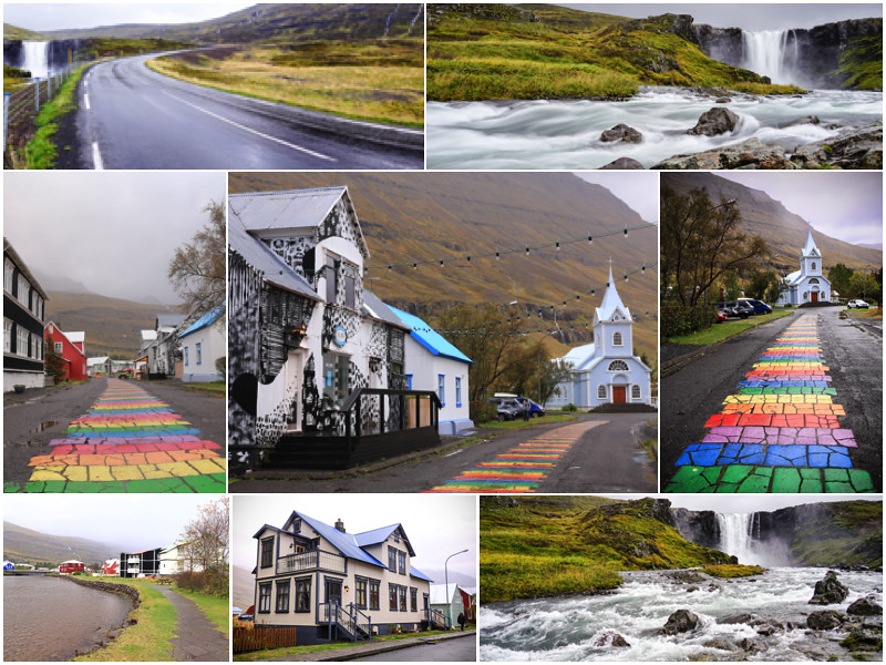 Gufufoss & Seyðisfjörður