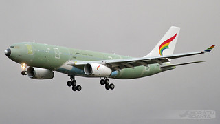 Airbus A330-243 B- Tibet Airlines (F-WWYC, MSN 1845, Maiden Flight, Primer) | Toulouse Blagnac TLS/LFBO