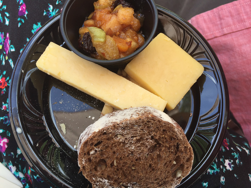 Irish Cheese Plate at Ireland | EPCOT Food and Wine Festival