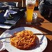 Jídlo a pivo stojí za ochutnání. I obyčejné špagety s rajčaty jsou na skus a chutnají skvěle.