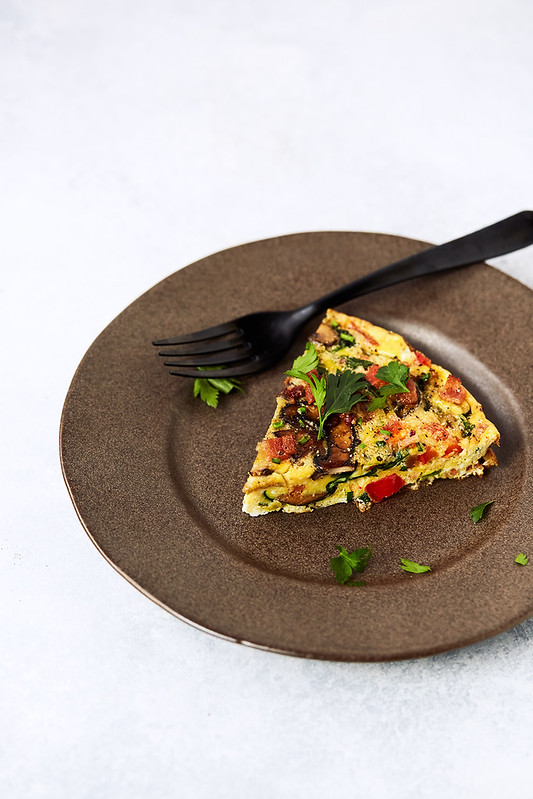 How-to Make the Perfect Leftovers Frittata. Great for Brunch or Meal Prep.