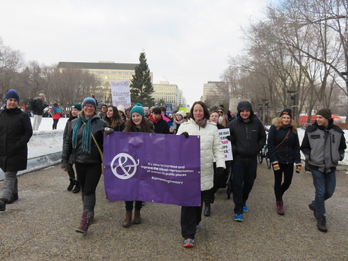 March On Edmonton - Women's Anniversary March 2018