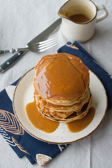 Peanut Butter Cup Pancakes - Spicy Southern Kitchen