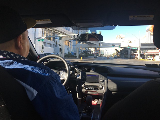 Uber driver to Fort Apache, Jan 22, 2018