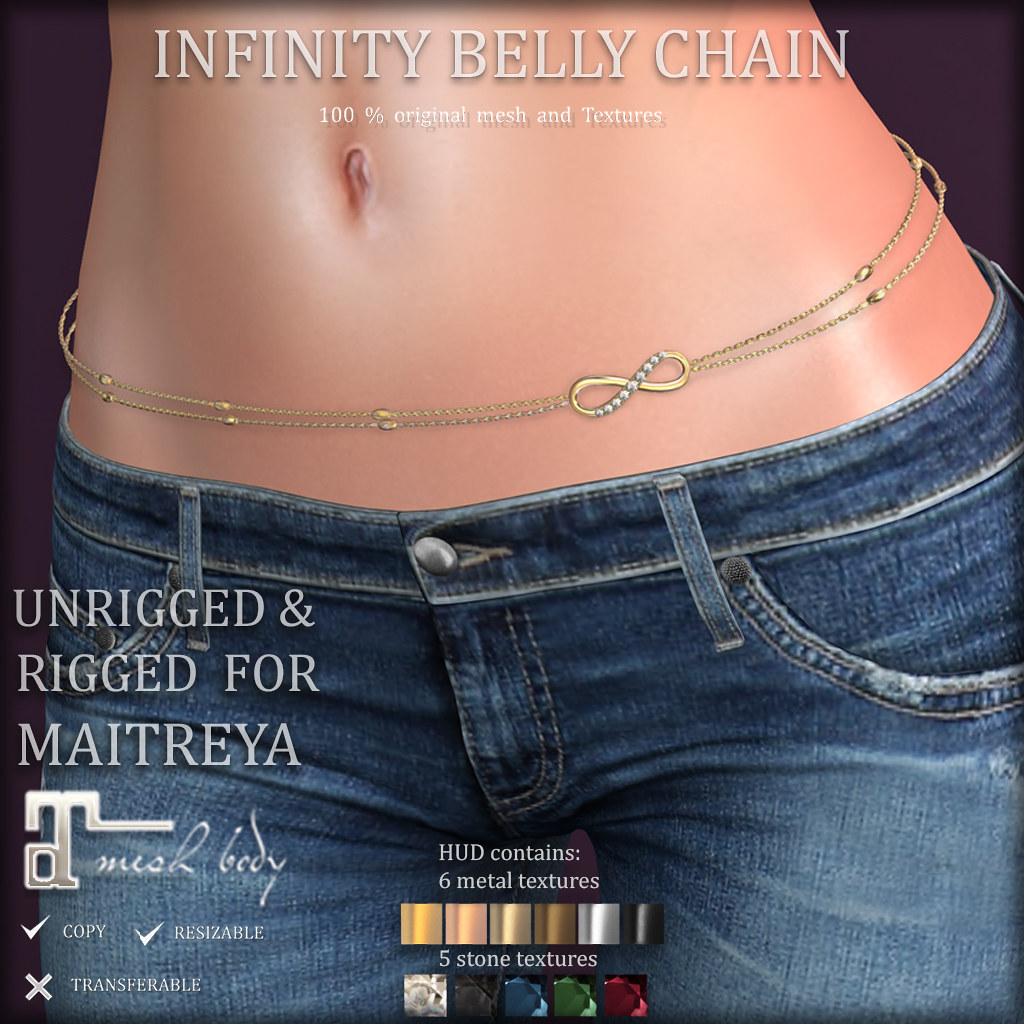 INFINITY Belly Chain (at TresChic)