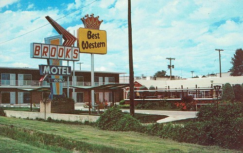 postcard motel oldsign bestwestern