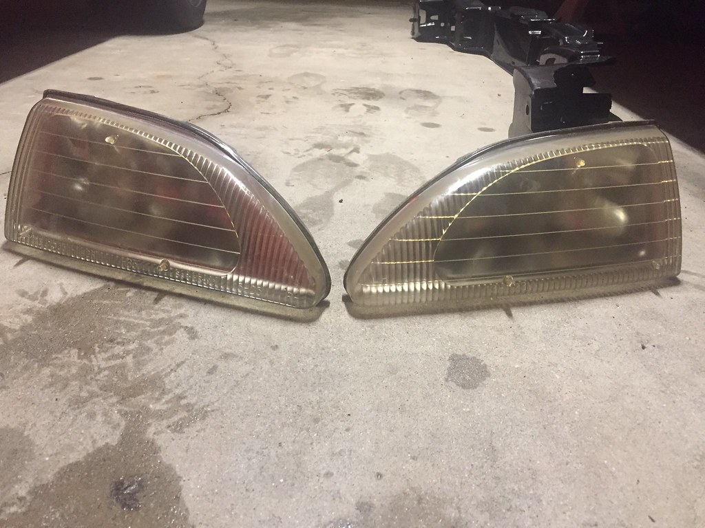 OEM Cobra head lights to be restored