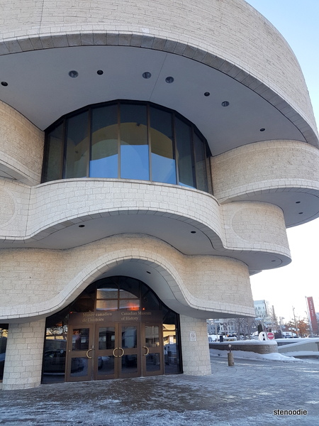 Canadian Museum of History entrance